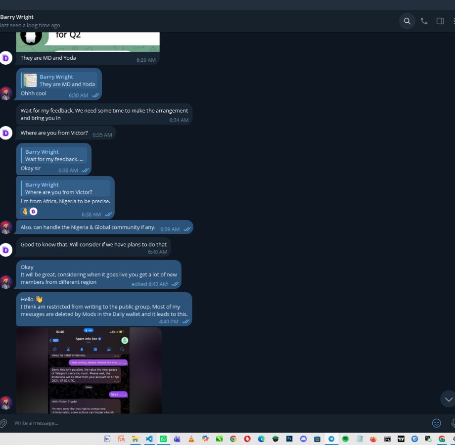 Community manager interview conversation with Barry Wright